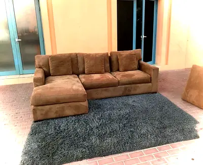 Axis Feather FILLED L Shape Sofa
