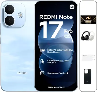 REDMI Note 17 Pro 5G Smartphone 6G+128G Sky Blue