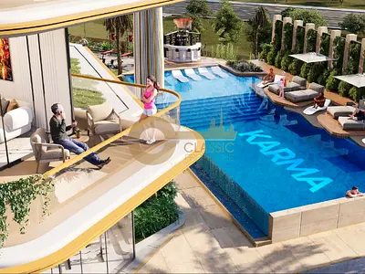 Brand new | Pool view | Balcony I Luxurious Unit