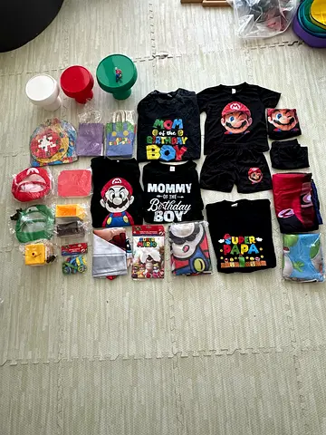 Super Mario Complete Birthday Party Kit – Brand New
