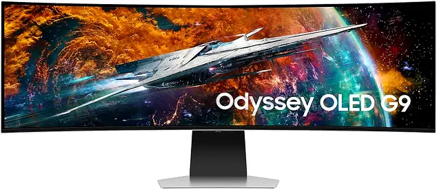 Samsung Odyssey G9 G95SC 49" Oled Gaming Monitor with 0.03ms Response time & 240Hz Refresh rate, Gam