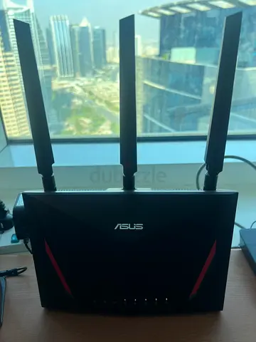 ASUS RT-AC86U AC2900 Dual-Band Wi-Fi Router (Boxed) – AED 165