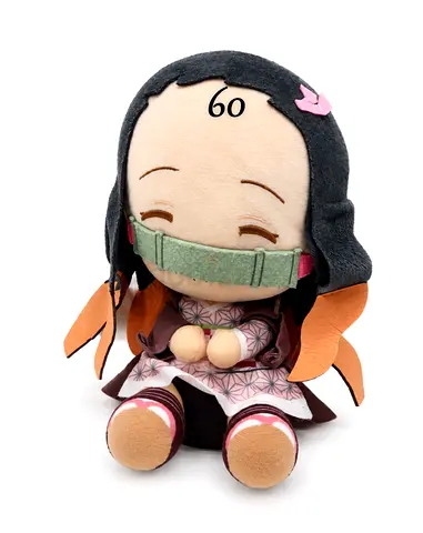 Demon Slayer Nezuko Kamado Plush Doll – Preloved Anime Collectible