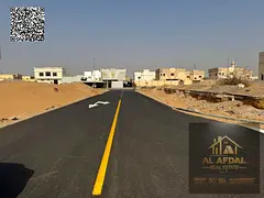 Residential corner plot for sale, situated at the intersection of two streets, with no additional fe