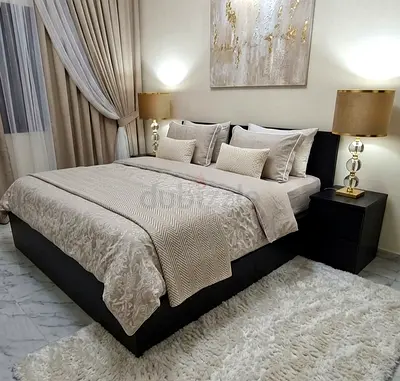 IKEA Bed set with storage + High quality American mattress.  All still new