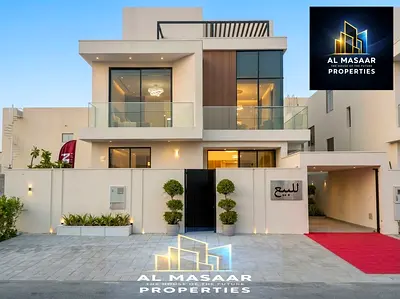 Luxurious, independent G+2 villa with an elevator, located in Al Zahia, Ajman. Includes electricity