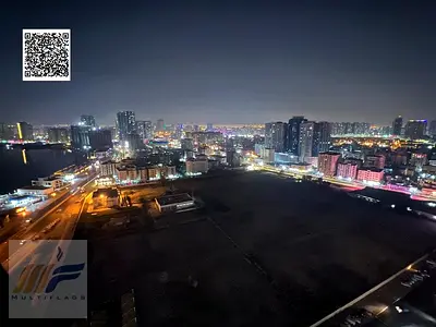 One-bedroom apartment with a living room for annual rent | in Orient Towers | with a wonderful view of the creek