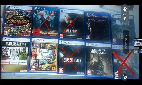 Bundle of PS5 Games -007 first light, Resident Evil, GTA V, Metal Gear & more