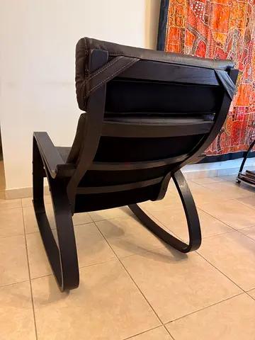 Recliner with foot stool