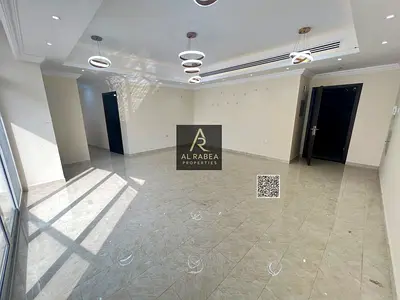 Spacious Apartment in Al Rawda, Near Kanz Mall: 3 Bedrooms, Living Room, 3 Bathrooms, Balcony & Parking – AED 55,000 Annually, Payable in 4 or 6 Payme