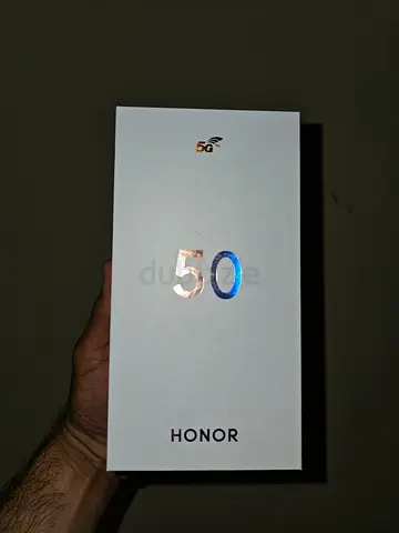 Hauwei Honor 50 5G Box pack dual physical 8Gb Ram 256Gb storage black color