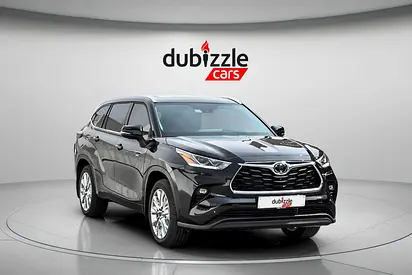 AED 2963/month | 2026 Toyota Highlander | GCC Specs | Ref#539084