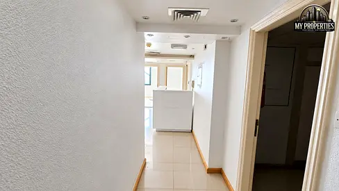 Partitioned Office | Chiller Included | 1,076 Sq Ft | Ras Al Khaimah