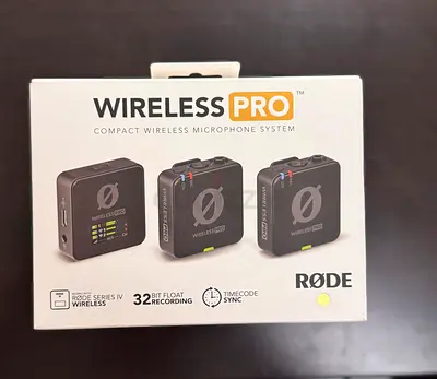 Rode Wireless Pro (influencer mics)