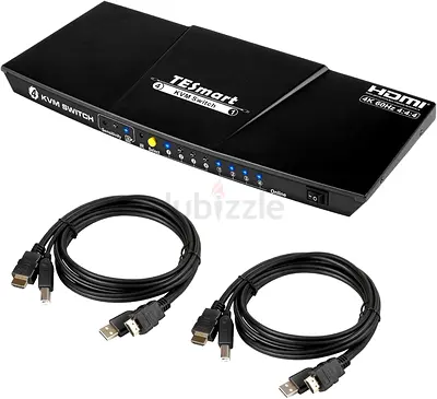 TESmart 4x1 HDMI KVM Switch HDMI 4K 3840x2160@60Hz