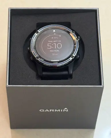 Garmin Descent MK1 - Black Titanium - Dive Computer -Smart Watch (used) in original box