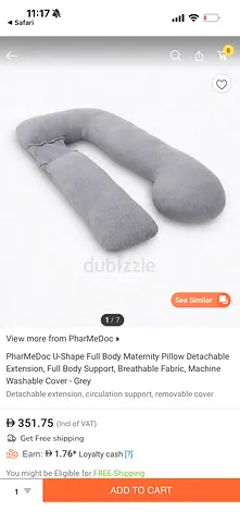 Full Body Nursing / Pregnancy Pillow