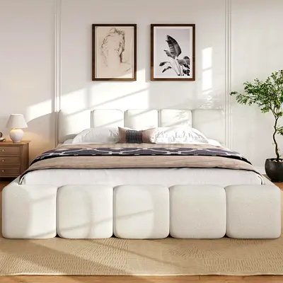 Premium Quality King Size Bed with mattress good queen luxury king bed storage bed