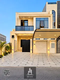 Most affordable freehold townhouse opposite Al Rahmaniya, Sharjah; featuring a Dubai-style villa des