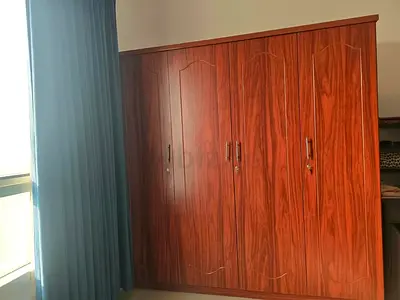 Selling Bed, 4 door Cupboard, and Study Desk