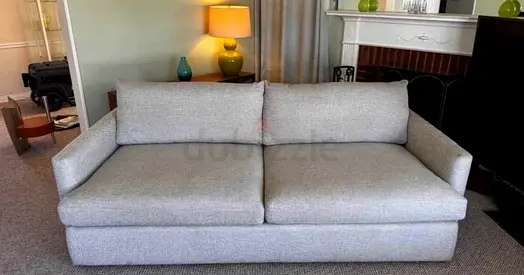 Top Quality Crate and barrel lounge deep 93 sofa