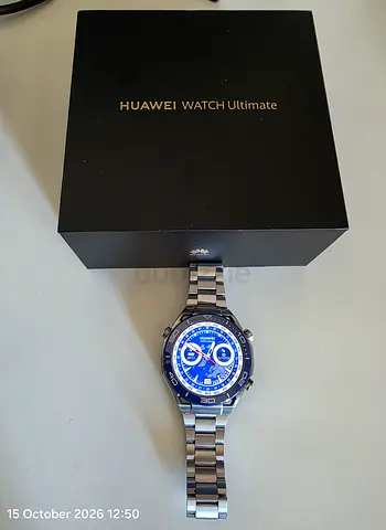 Huawei Watch Ultimate 1 Blue color with box
