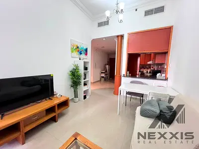 Furnished 1BR Apartment | Dream Tower 1 | Balcony with Marina/Downtown Views