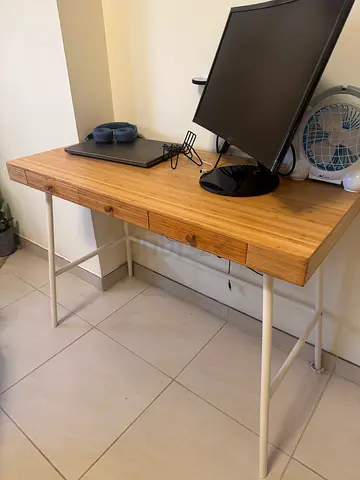 IKEA Bamboo Desk – AED 250 | Home Office