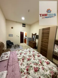 Studio for Monthly Rent in Al Rawda, Sheikh Ammar Street, Ajman, Near Shorouq Mall, Prime Location