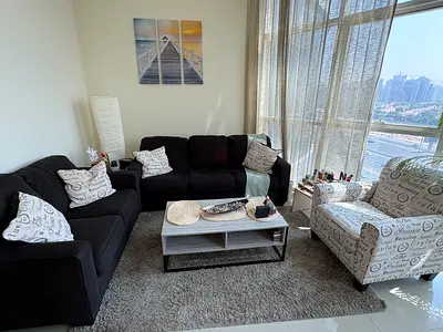 3-piece living room sofa set with armchair and coffee table