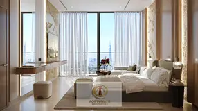 Elegant Studio for sale | Furnished Interiors| Skyline Views| Full Cash