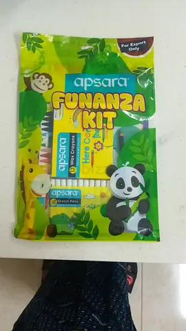 Apsara Funanza Kids Wax Crayon Kit - Sealed