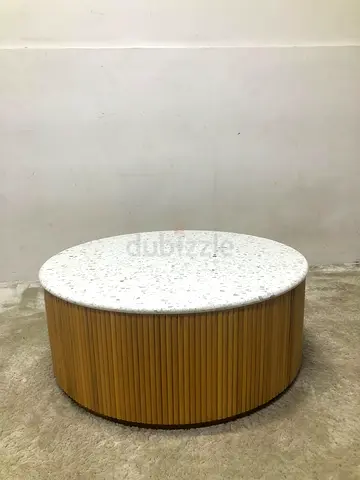 Cane Marble coffee table (94x38 cm)