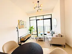 Furnished 1BR Apartment | Downtown City View | Balcony Access