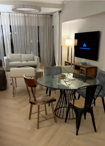 Glass Top Dining Table with Mixed Chairs - Modern Living Set