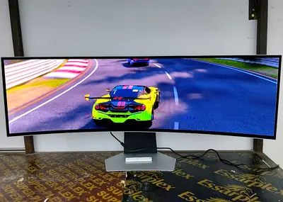 Samsung Odyssey OLED G9 (Model: S49CG954 / LS49CG954SMXUE) is a 49-inch curved premium gaming monito