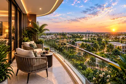 Premium Villa Community & Park Views | 3-Bedroom + Maid Fully Furnished | Smart Home Technology | F