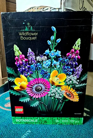 LEGO Botanicals 10315 Wildflower Bouquet - 939 pcs, Brand New Box