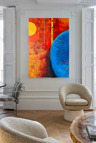 Original Abstract Acrylic Painting on canvas