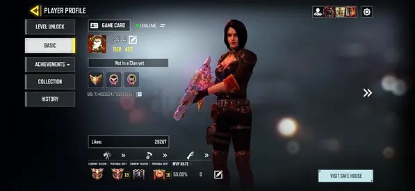 Call of Duty Mobile high tier account | Mythic and Legends