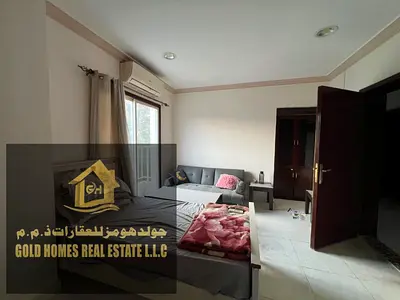 استوديو مفروش بالكامل ايجار سنوي في موقع مميز بمنطقة الروضة 3