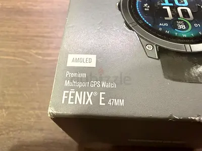 Garmin Fenix E + accessories