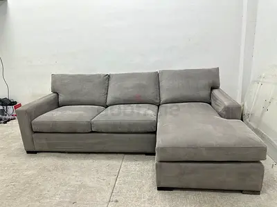Selling crate&barrel lshape sofa