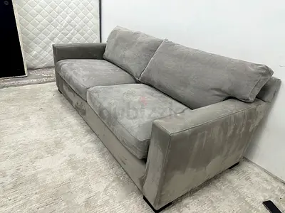 Like new condition crate&barrel three seater sofa
