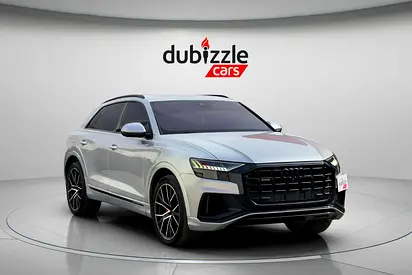 AED 1778/month | 2019 Audi Q8 55 TFSI Quattro | GCC Specs | Ref#536645