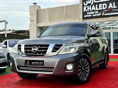 نيسان باترول LE Titanium 2018 خليجي بحالة الوكالة التامة وسعر عرض ممتاز.