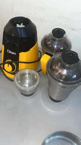 Clikon countertop grinder / mixer set with multiple jars - used