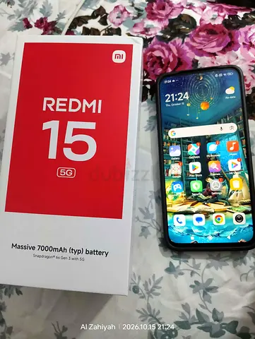 Xiaomi Redmi 15 5G - Good Condition with Box, 7000mAh