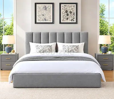 Brand New luxury queen size bed frame including medical matress 12cm available