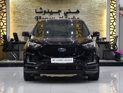 AED 593 EMi at 0% DP | Ford Edge ST ( 2019 Model ) in Black Color American Specs